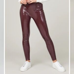 Spanx faux leather leggings